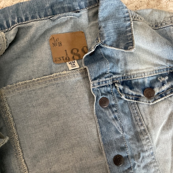 Children’s Place GIRLS Jean jacket - size 7/8 - Picture 2 of 6